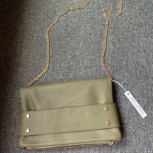 🆕Vegan leather convertible clutch